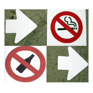 No Smoking No Drinking Area