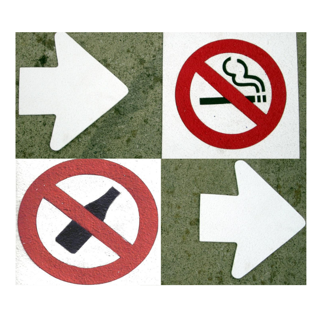 No smoking no Drinking